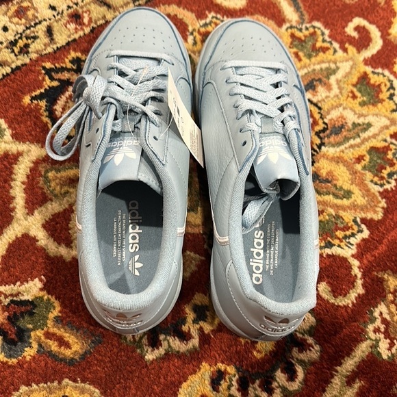 🆕 ADIDAS Continental 80 Mens Originals Trainer Ash Blue Glacier Size 11 Men - Picture 11 of 12